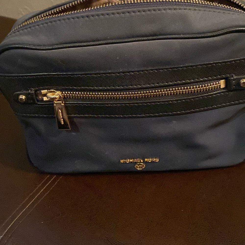 Navy Blue Michael Kors Purse